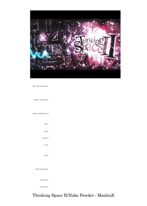 Nuke Powder (Thinking Space II) Piano arr. Sheet Music for Piano (Solo ...