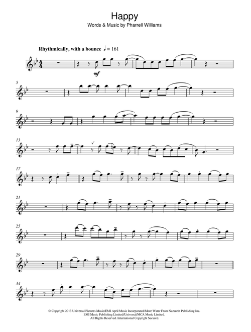 Happy - Pharrell Williams (Flute Solo)