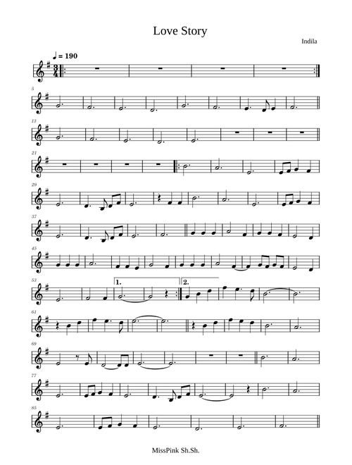 Love Story - Indila (Violin) 🎻