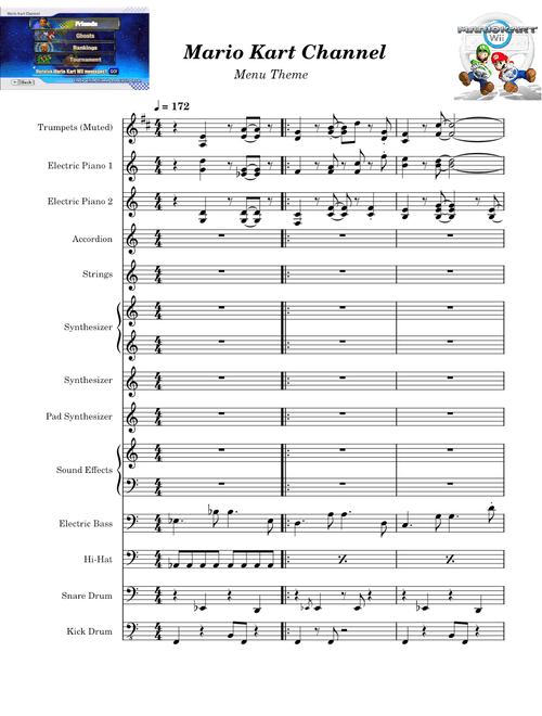 Mario Kart Channel | Menu Theme