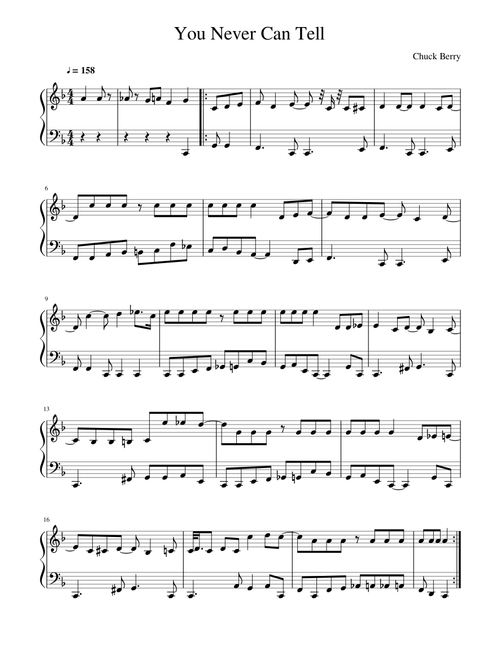 You Never Can Tell – Chuck Berry