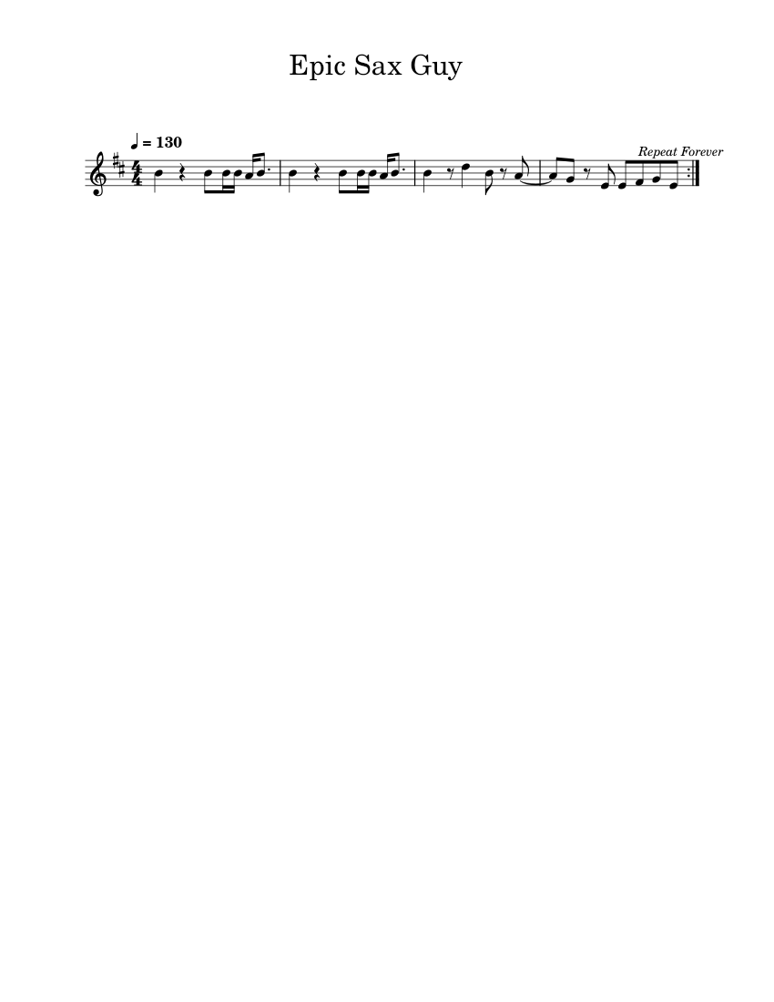 Epic Sax Guy piano tutorial