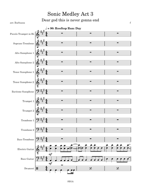 Sonic Medley Act 3