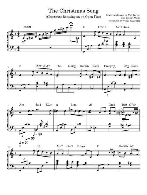 The Christmas Song (Chestnuts Roasting on an Open Fire)