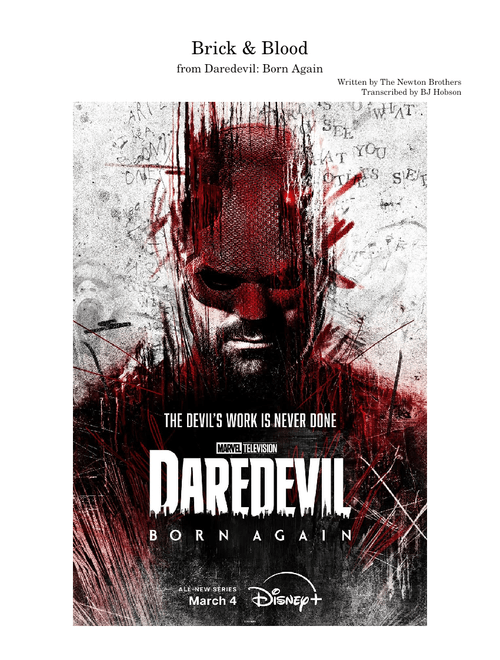 Brick & Blood | Daredevil: Born Again (Brick and Blood by The Newton Brothers)