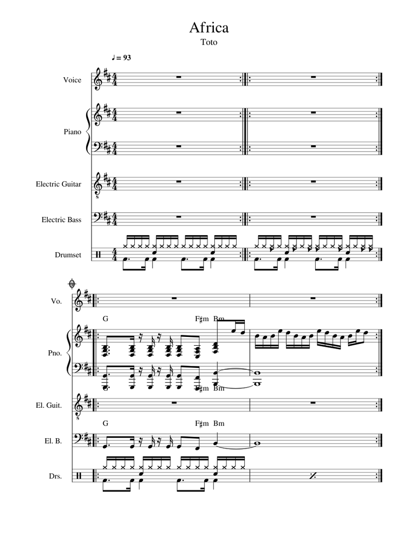 楽譜 Band Score Toto Score &amp; Parts From Hydra ISBN4117700308 APRIL /00600 Hydra