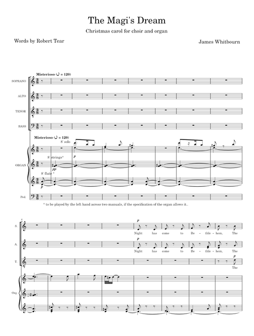 The Magi's Dream - James Whitbourn