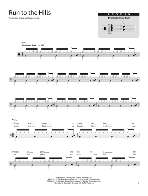 Run To The Hills - Iron Maiden (School of Rock - Drums)
