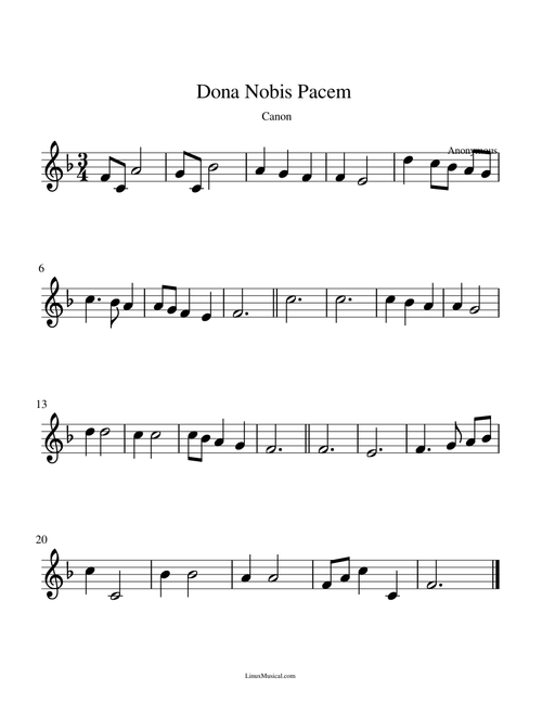 Dona Nobis Pacem
