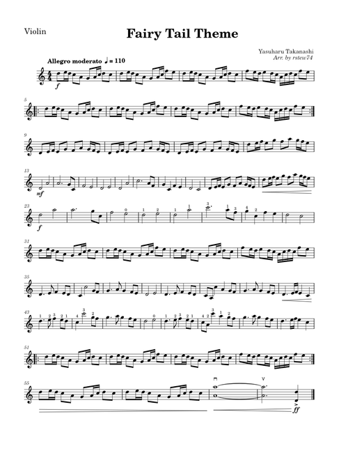 Fairy Tail Theme - Yasuharu Takanashi