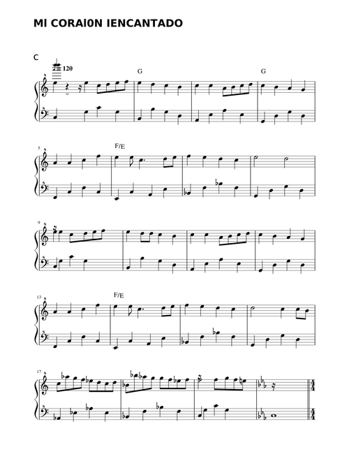 296037854 Mi Corazon Encantado Dragon Ball Gt Easy Piano