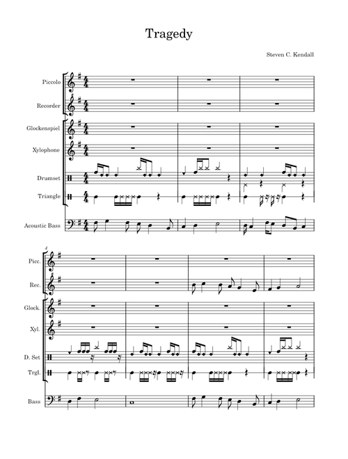 Tragedy – Steven C. Kendall