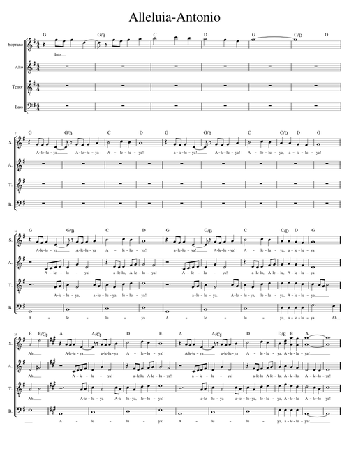 Alleluia (misa antonio)