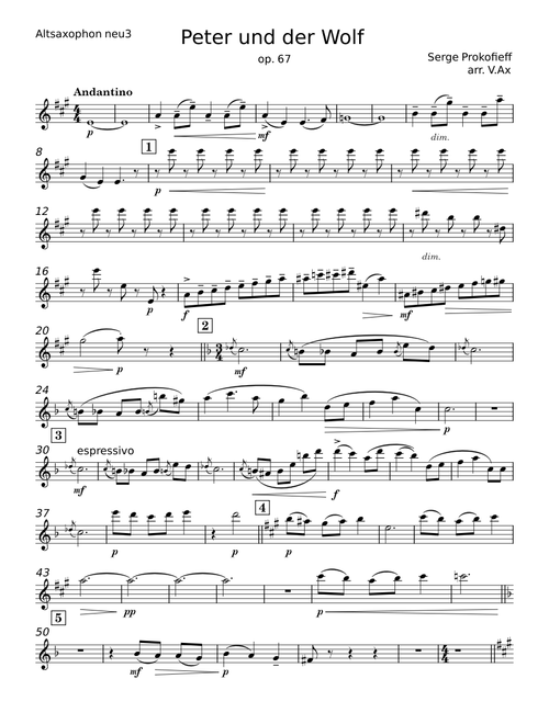 Peter and the Wolf, Op.67 - Sergei Prokofiev