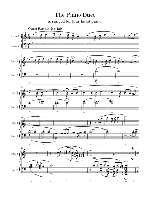 The Piano Duet