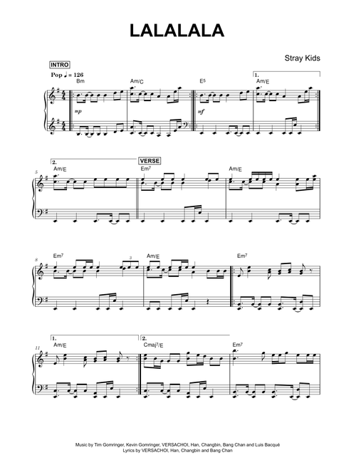 LALALALA - Stray Kids (Piano)