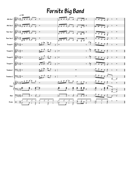 Fornite Big Band