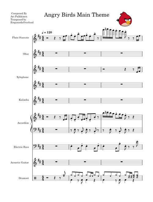 Angry Birds Main Theme – Ari Pulkkinen Angry Birds Main Theme