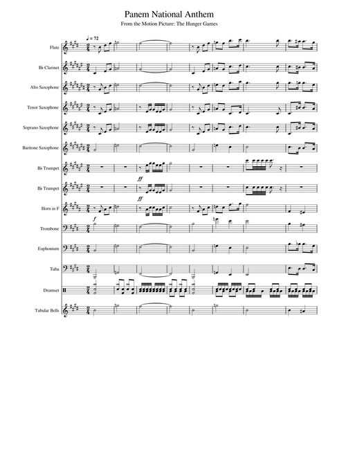 Horn Of Plenty (Panem's Anthem)