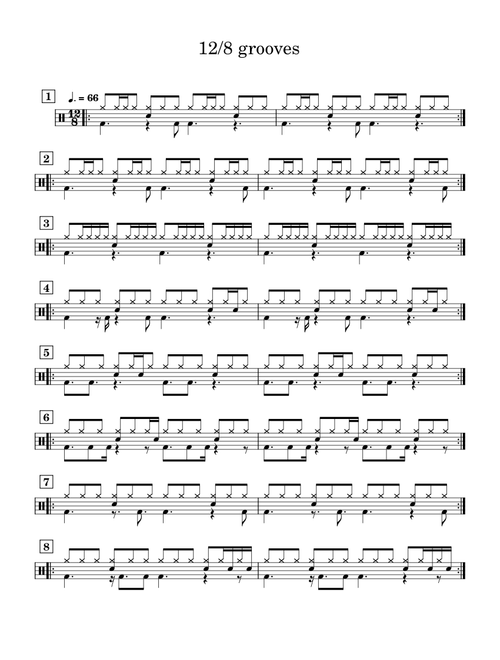 12:8 grooves