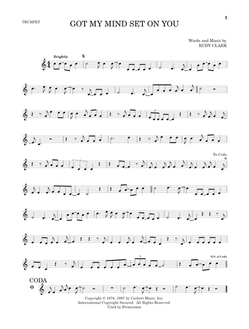 Got My Mind Set On You - George Harrison (Trumpet Solo)