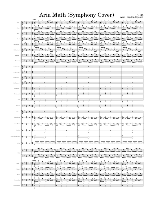 Aria Math Symphony Cover