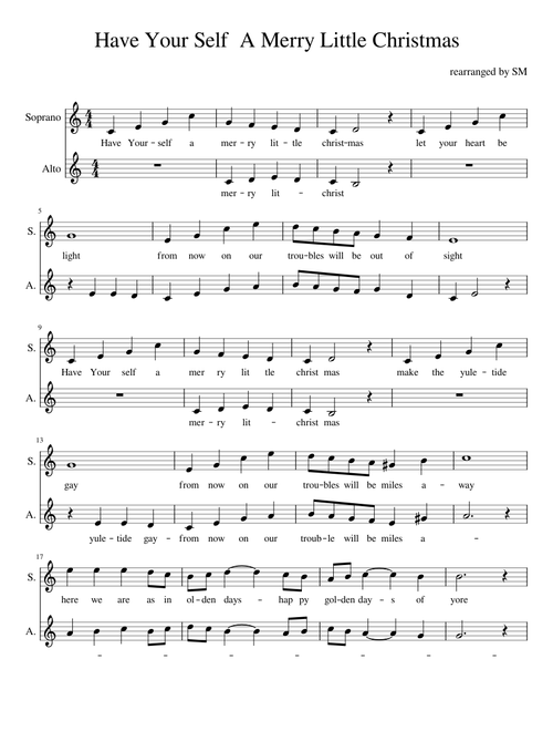 Have Yourself a Merry Little Christmas