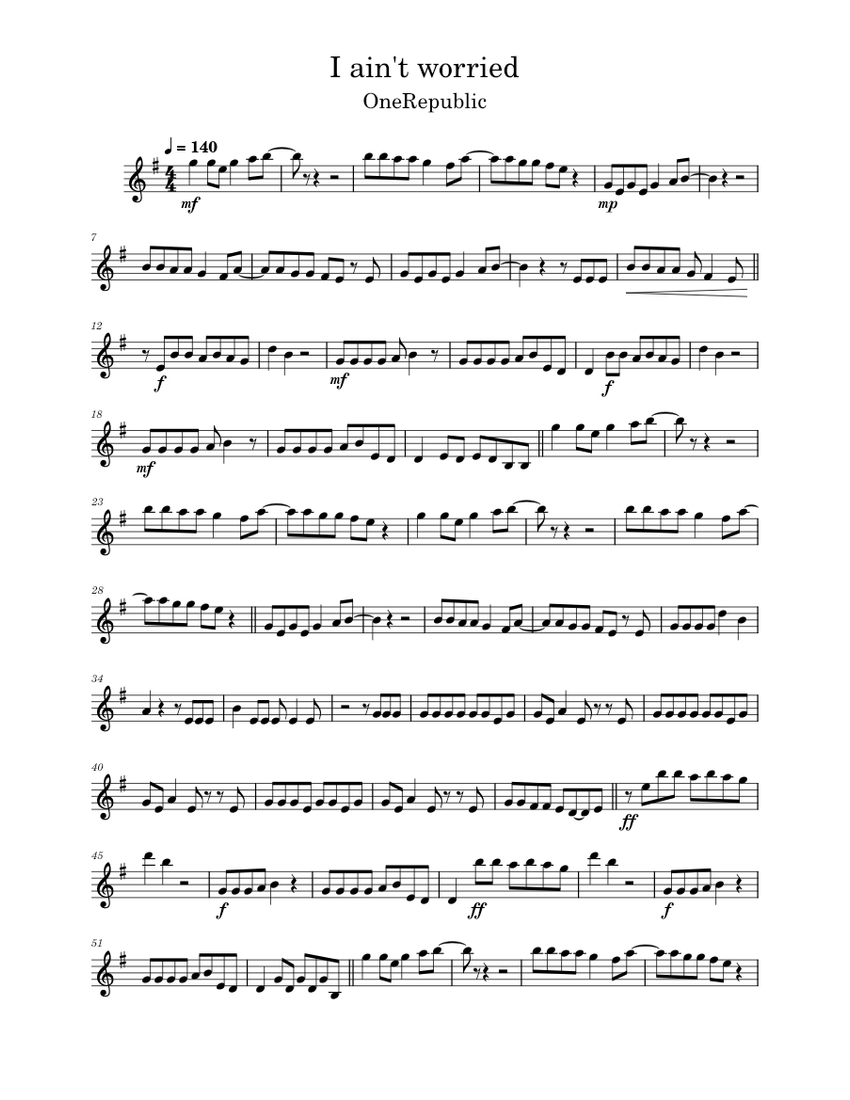 CD／藤家虹ニ クインテット／WE LOVE CLARINET Happy (from Despicable Me 2) - Bb Clarinet 2 by Pharrell