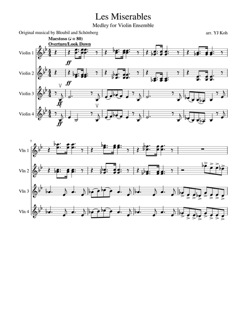Les Miserables Medley