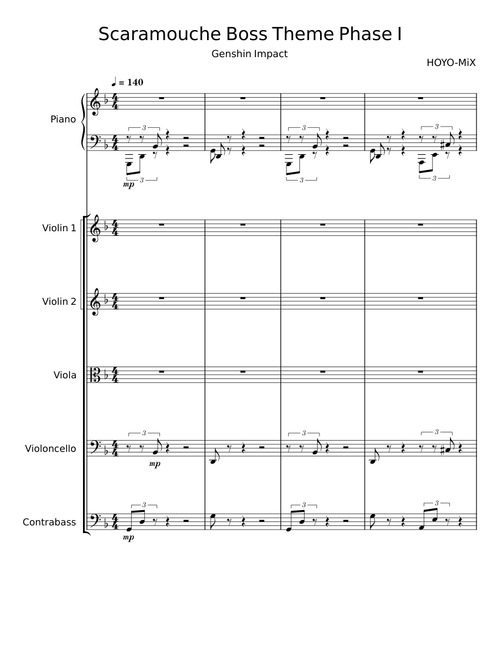 Scaramouche Boss Battle Theme Phase II - HOYO-MiX