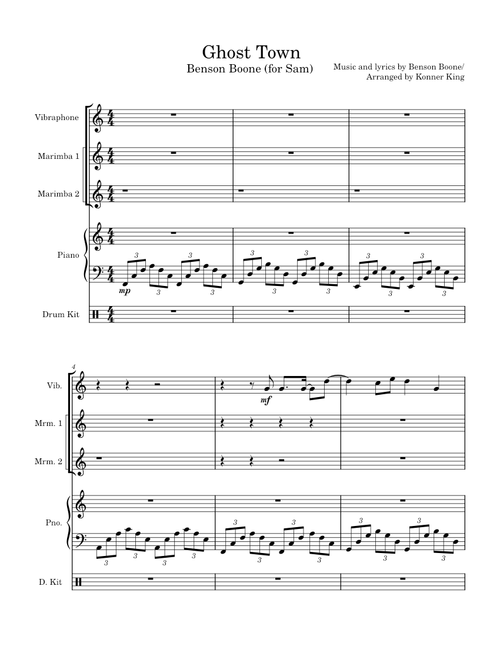 Ghost Town – Benson Boone