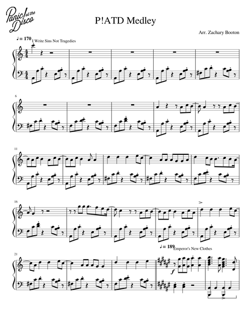 P!ATD Medley