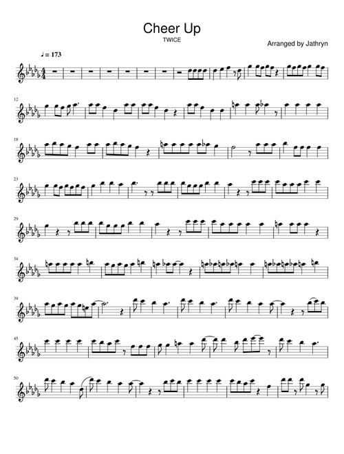 Cheer up – TWICE (Flute)