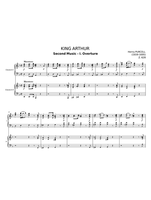 Suite from King Arthur - Henry Purcell