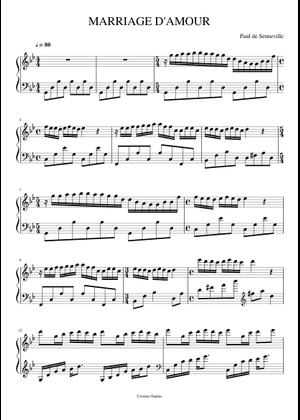 MARRIAGE D AMOUR PdS