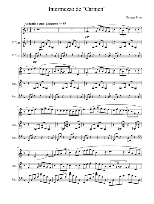 Bizet carmen entracte111