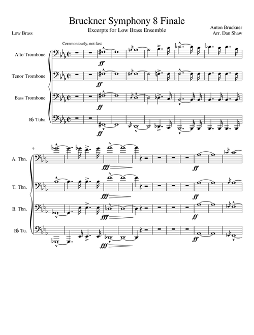 Bruckner Symphony 8 Finale
