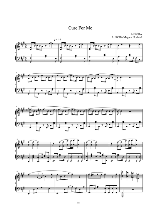 Cure For Me (Arr. Aurora Aksnes) - Magnus Skylstad (Piano Solo)