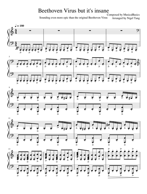 Beethoven Virus but it's INSANE