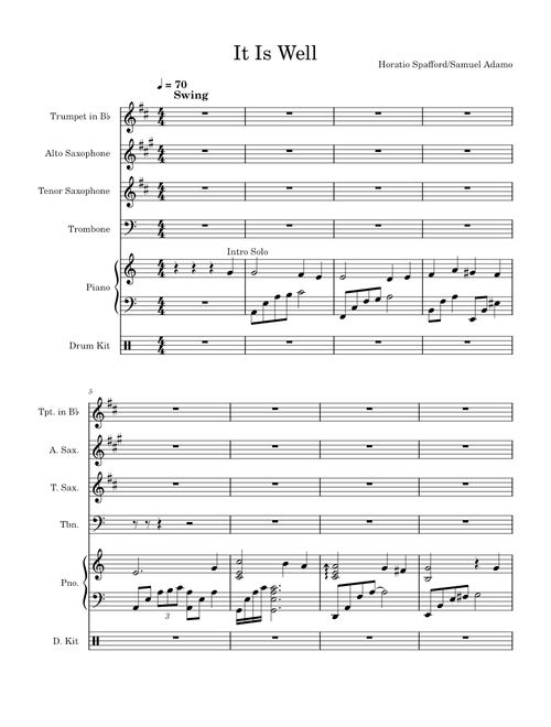 It is well with my soul – Misc Praise Songs
