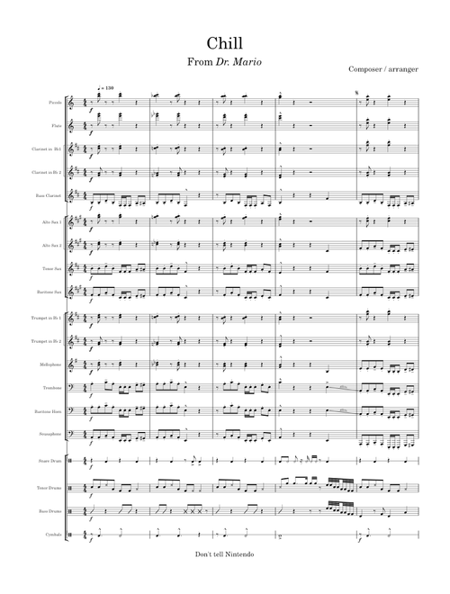 Chill (Dr. Mario) – Hirokazu Tanaka