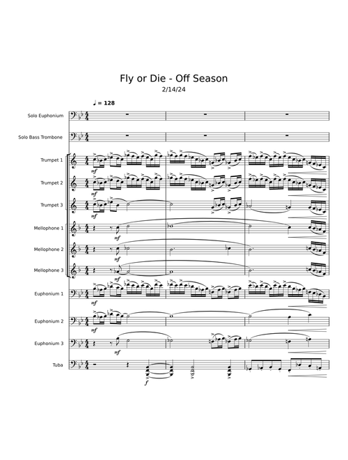 Phantom Regiment 2024 "Fly or Die" - Off Season