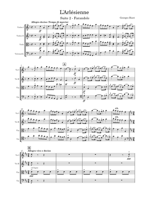 Arlésienne - Farandole