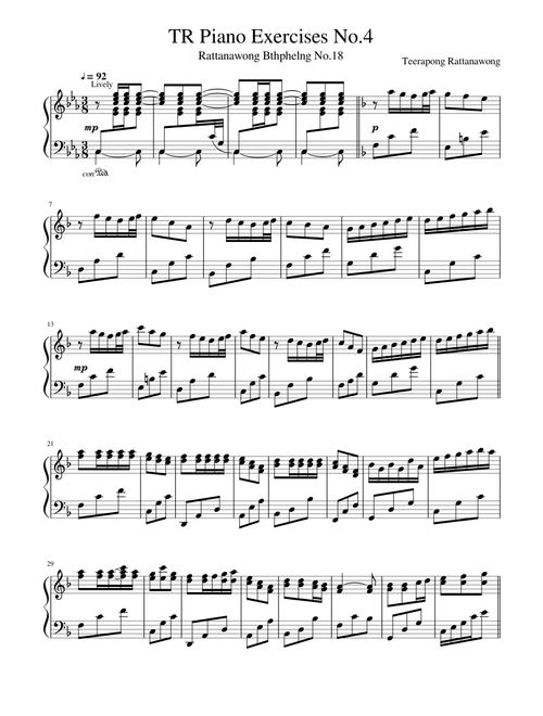 TR Piano Exercises No.4