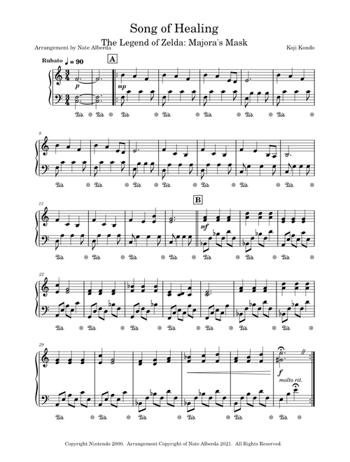 Nate821 | Free sheet music | Download PDF or print on MuseScore.com