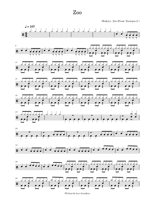 Zoo Drum (For Beginner )