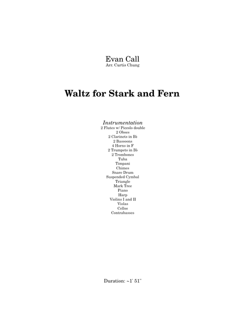 Waltz for Stark and Fern (Frieren: Beyond Journey's End) – Evan Call