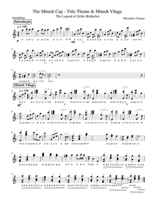 The Minish Cap - Title Theme & Minish Vilage