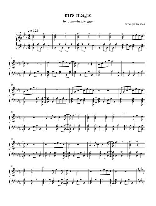 Mrs Magic – Strawberry Guy