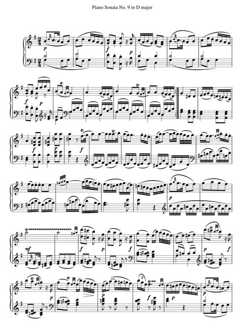 Piano Sonata No. 9 in D Major, K. 311 — II. Andante con espressione (Arr. Hunter) - Wolfgang Amadeus Mozart (Piano Solo)